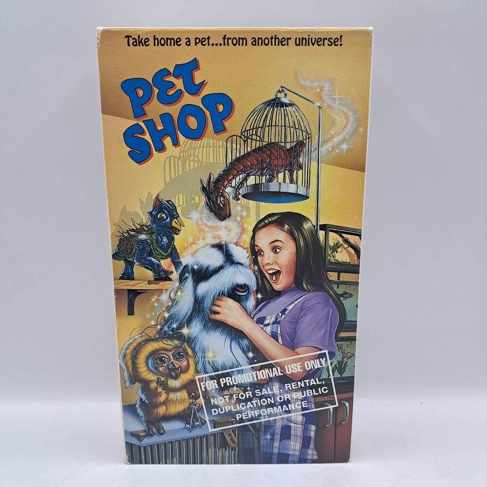 Pet Shop (VHS, 1995) Promotional Screener Moon Beam Paramount Full Moon